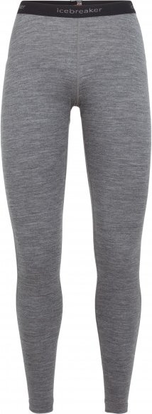 Icebreaker - Women's 200 Oasis Leggings - Merinounterwäsche Gr S grau