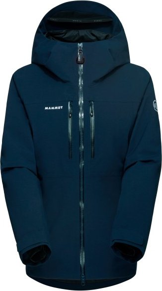 Mammut - Women's Stoney Hardshell Thermo Hooded Jacket - Skijacke Gr M blau