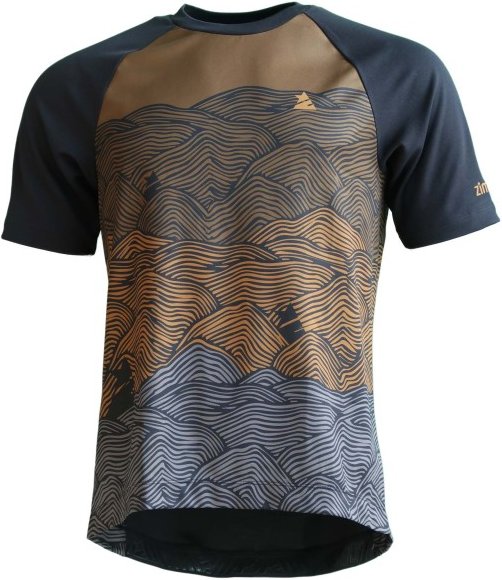 Zimtstern - Braapz Shirt S/S - Radtrikot Gr M braun