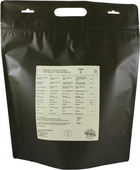 Trek'n Eat - Day Ration Pack Typ 3 Tactical - Tagesration Gr 1,1 kg