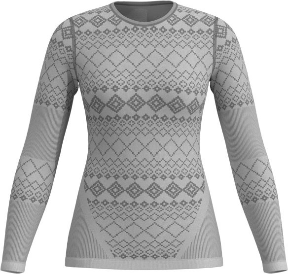 Thumbnail - Löffler - Women's Shirt L/S Transtex Warm RETR'X - Kunstfaserunterwäsche Gr 36/38 grau