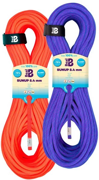Beal - Sunup 8.4mm - Halbseil Gr 2 x 60 m bunt