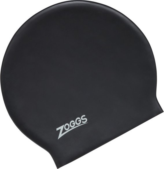 Zoggs - Long Hair Latex Cap - Badekappe schwarz