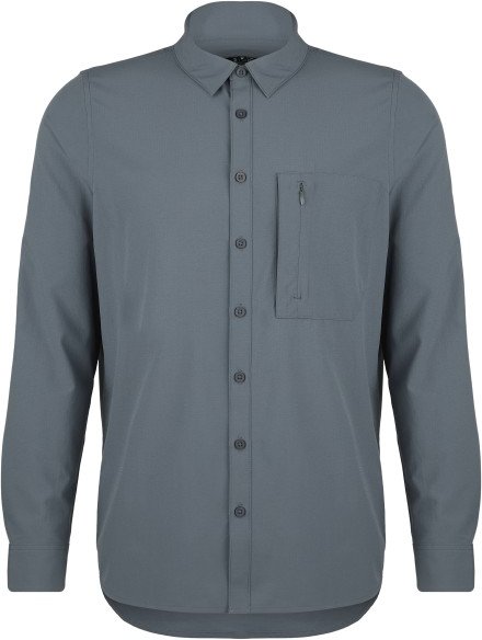 Stoic - AntiMosquito ByskeSt. Shirt L/S - Hemd Gr 3XL grau