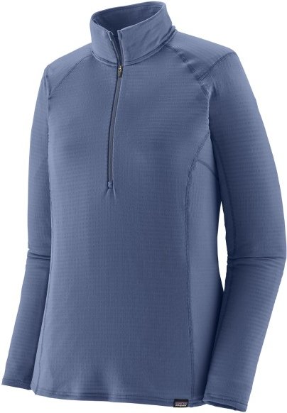 Patagonia - Women's Capilene Thermal Weight Zip Neck - Kunstfaserunterwäsche Gr L blau