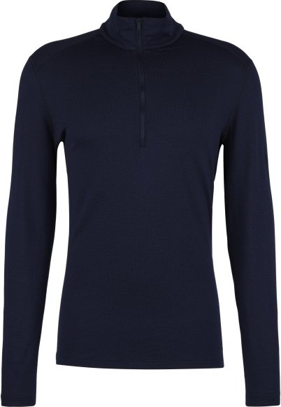 Icebreaker - 260 Tech L/S Half Zip - Merinounterwäsche Gr M blau