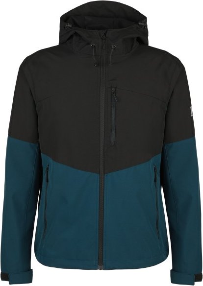 Thumbnail - Heber Peak - EvergreenHe. Softshell Light Jacket - Softshelljacke Gr XXL schwarz/blau