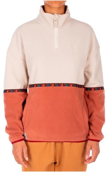 Iriedaily - Women's Holina Fleece Troyer - Fleecepullover Gr S bunt