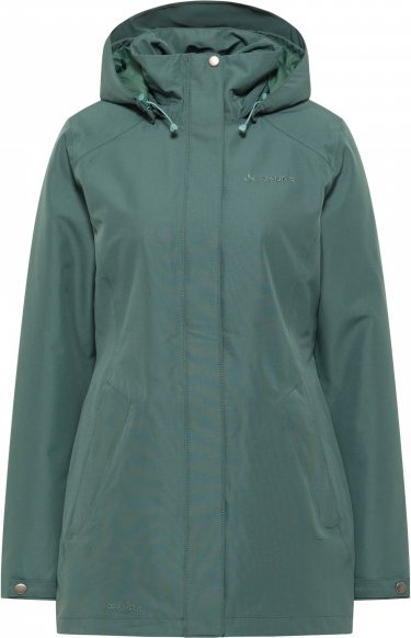Vaude - Women's Jalama Coat - Mantel Gr 34 oliv/türkis