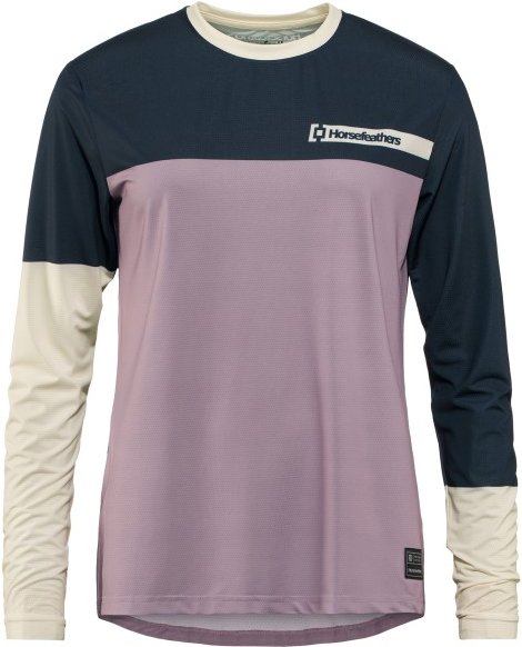 Horsefeathers - Women's Quantum L/S Bike Jersey - Radtrikot Gr L rosa