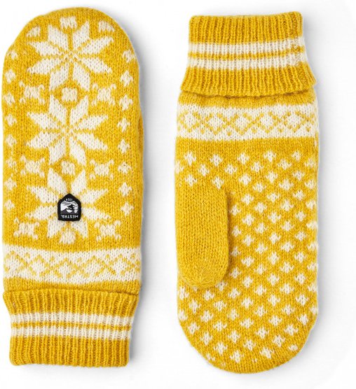 Hestra - Isvik Mitt - Handschuhe Gr 9 gelb