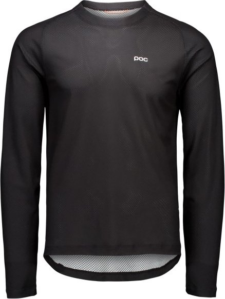POC - Motion Air L/S Jersey - Radtrikot Gr S schwarz