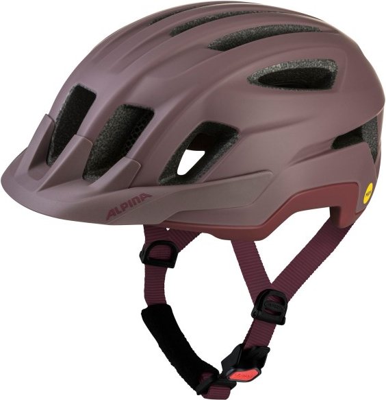 Alpina - Paranus Mips - Radhelm Gr 59-61 cm raisin matt
