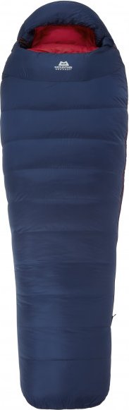 Mountain Equipment - Women's Helium 800 - Daunenschlafsack Gr Regular - Body Size: 170 cm blau