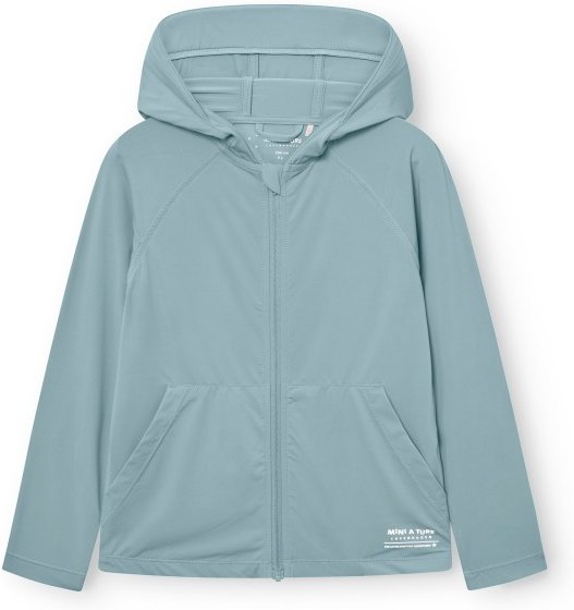 Mini A Ture - Kid's Matdruna UV Skin Hoodie - Sweat- & Trainingsjacke Gr 116 - 6 Years türkis