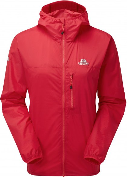 Thumbnail - Mountain Equipment - Women's Aerofoil Full Zip Jacket - Softshelljacke Gr 36 rot