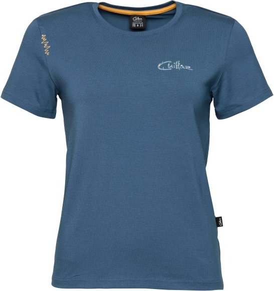 Chillaz - Women's Iseo Floral Logo - T-Shirt Gr 36 blau