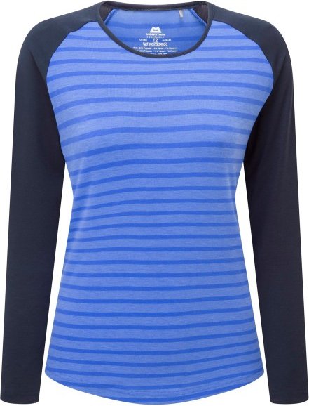 Mountain Equipment - Women's Redline L/S Tee - Longsleeve Gr 42 blau