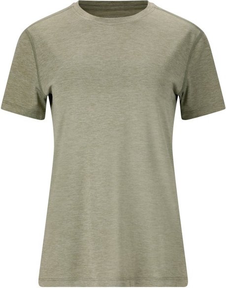 ENDURANCE - Women's Alvaly Melange S/S Tee - Funktionsshirt Gr 36 oliv