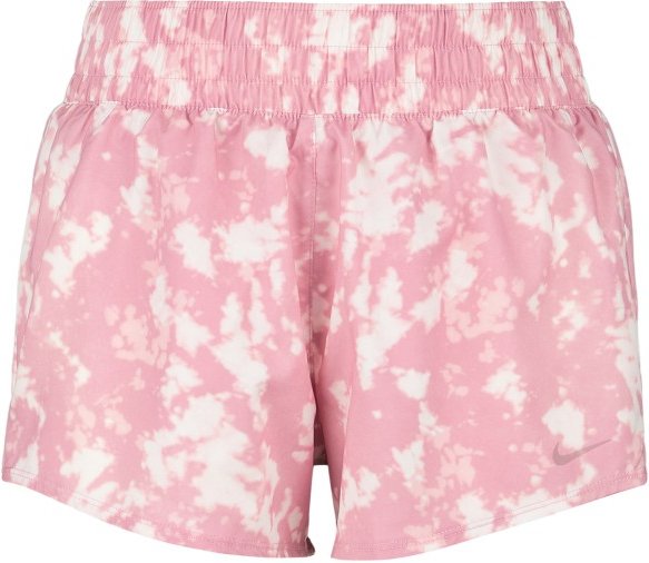 Nike - Women's One DF Mid-Rise 3 Lined Printed Shorts - Shorts Gr L rosa