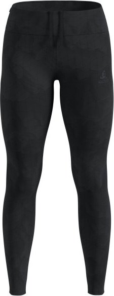 Odlo - Women's Zeroweight Print Tights - Lauftights Gr S schwarz