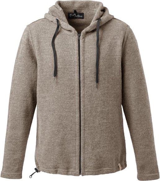 Thumbnail - Mufflon - Kian - Merinohoodie Gr 3XL braun