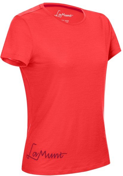 LaMunt - Women's Alexandra Logo Tee - Funktionsshirt Gr 32 rot