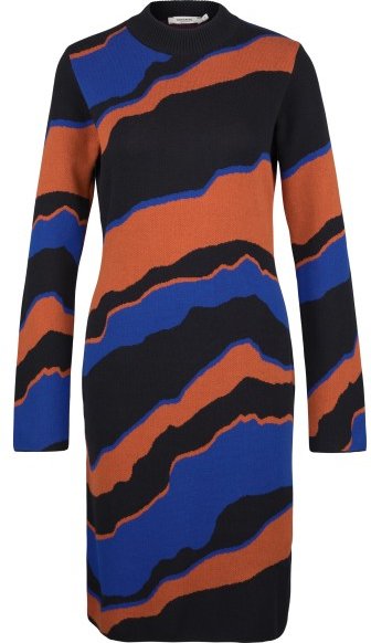 DEDICATED - Women's Dress Lo Pepita Cats - Kleid Gr XS bunt