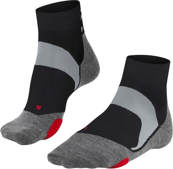 Falke - Falke BC5 Tour - Radsocken Gr 37-38 schwarz/grau