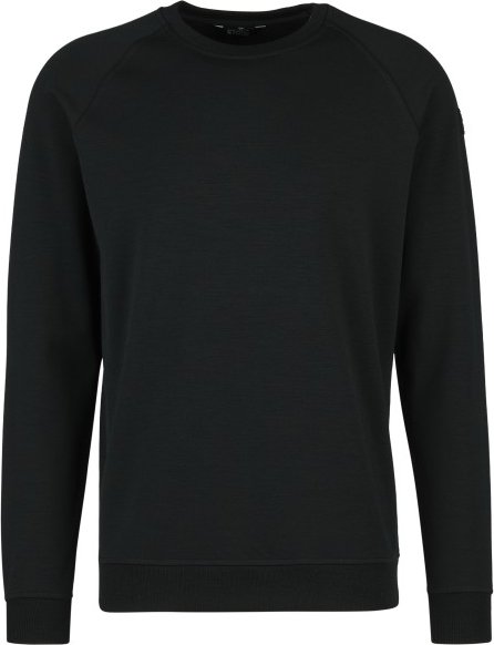 Stoic - MerinoFleece355 MMXX.Lulea Crew - Merinopullover Gr S schwarz