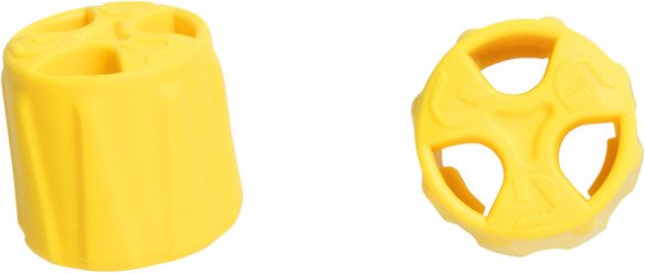 Grivel - Black Hole - Eisschraubenschutz Gr 5 Pieces gelb