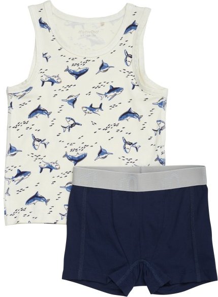 Minymo - Kid's Underwear Set - Alltagsunterwäsche Gr 80 weiß
