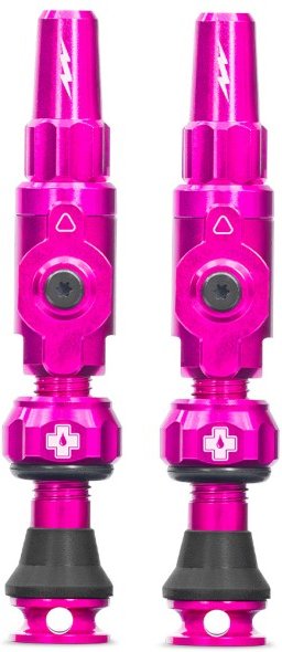 Muc Off - Tubeless Valves Big Bore Lite - Fahrradventil Gr 35 mm rosa