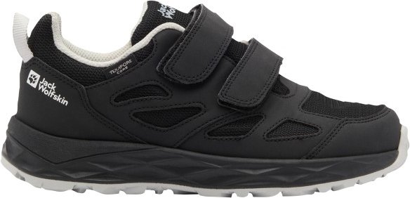 Jack Wolfskin - Kid's Woodland 2 Texapore Low VC - Multisportschuhe Gr 36 schwarz