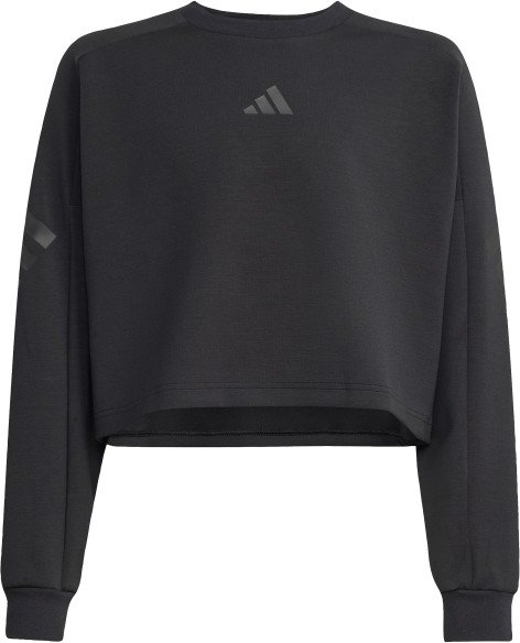 adidas - Kid's Future Icons 3-Stripes Crew - Pullover Gr 152 schwarz