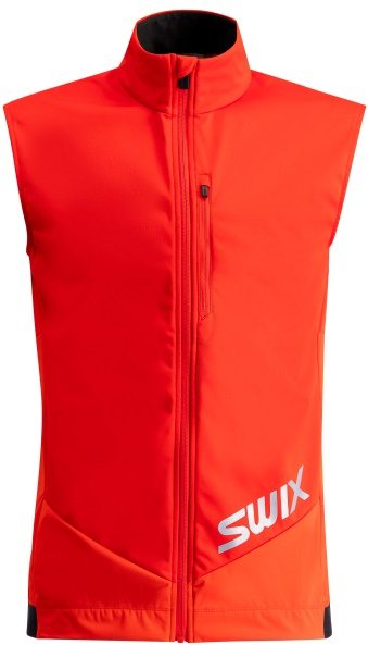 Swix - Quantum Windstopper Vest - Softshellweste Gr XL rot
