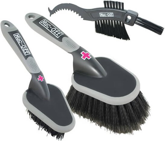 Muc Off - Brush Set 3-Pack - Bürstenset schwarz