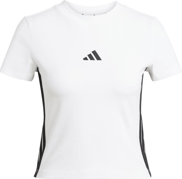 Thumbnail - adidas - Women's 3-Stripes SJ Baby Tee - T-Shirt Gr XXL weiß