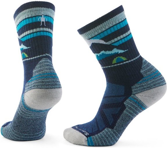 Thumbnail - Smartwool - Women's Hike Light Cushion New Pattern Crew Socks - Wandersocken Gr S blau