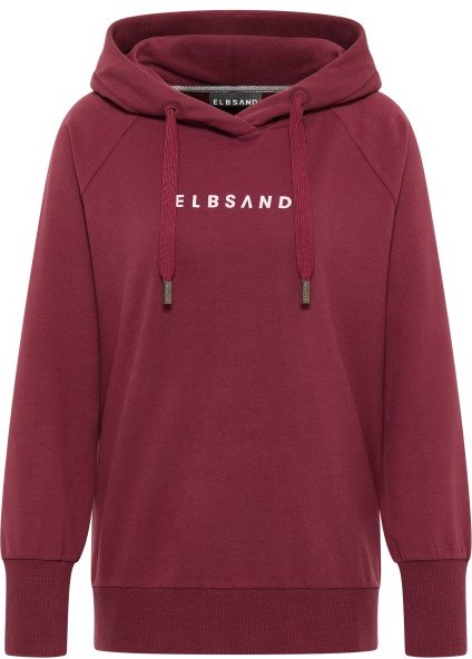 ELBSAND - Women's Svana Hoodie Loose Fit - Hoodie Gr XL rot