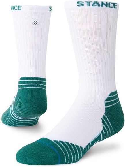 Stance - Fairway Ribbed Crew - Multifunktionssocken Gr 43-47 weiß