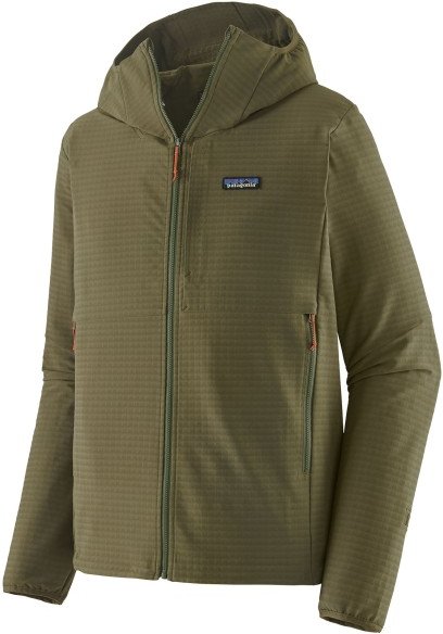 Patagonia - R1 Techface Hoody - Softshelljacke Gr XL oliv