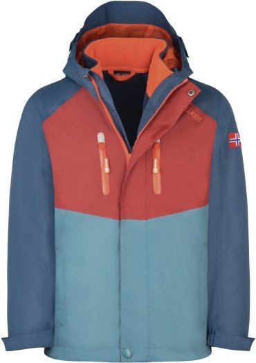Thumbnail - Trollkids - Kid's Bryggen 3in1 Jacket - Doppeljacke Gr 128 bunt