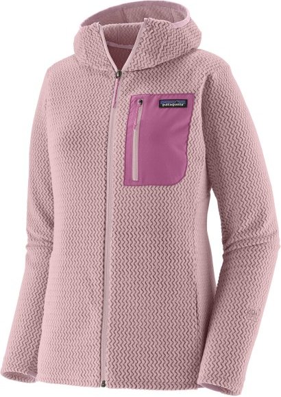 Patagonia - Women's R1 Air Full-Zip Hoody - Fleecejacke Gr S rosa
