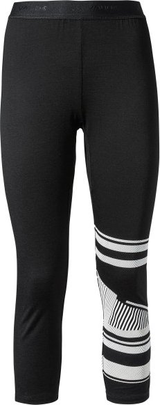 Vaude - Women's Monviso Wool 3/4 Tights - Merinounterwäsche Gr 42 schwarz