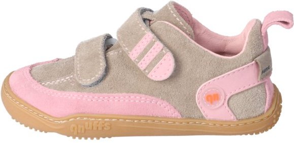 qnuffs - Kid's Ahorn Leather - Barfußschuhe Gr 29 tundra / mallow
