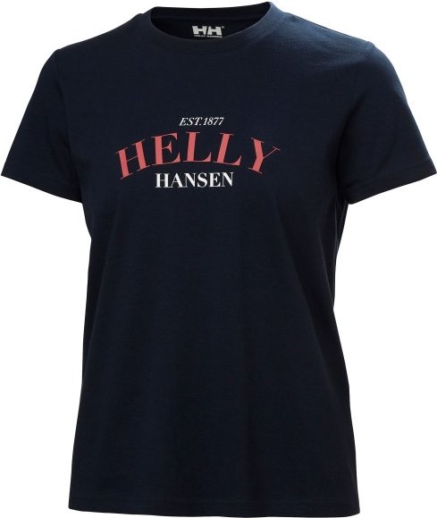 Helly Hansen - Women's Core Graphic T-Shirt 2.0 - T-Shirt Gr XS blau/schwarz