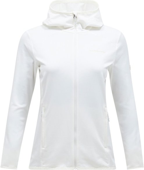 Peak Performance - Women's Light Zip Hood - Fleecejacke Gr XL weiß