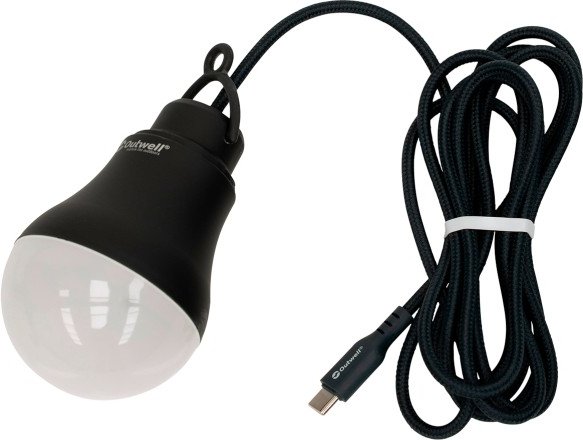 Outwell - Epsilon-Glühbirnen-Set - LED-Lampe Gr 9,5 x 6 cm (HxØ) schwarz