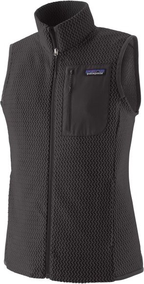 Thumbnail - Patagonia - Women's R1 Air Vest - Fleeceweste Gr M grau/schwarz